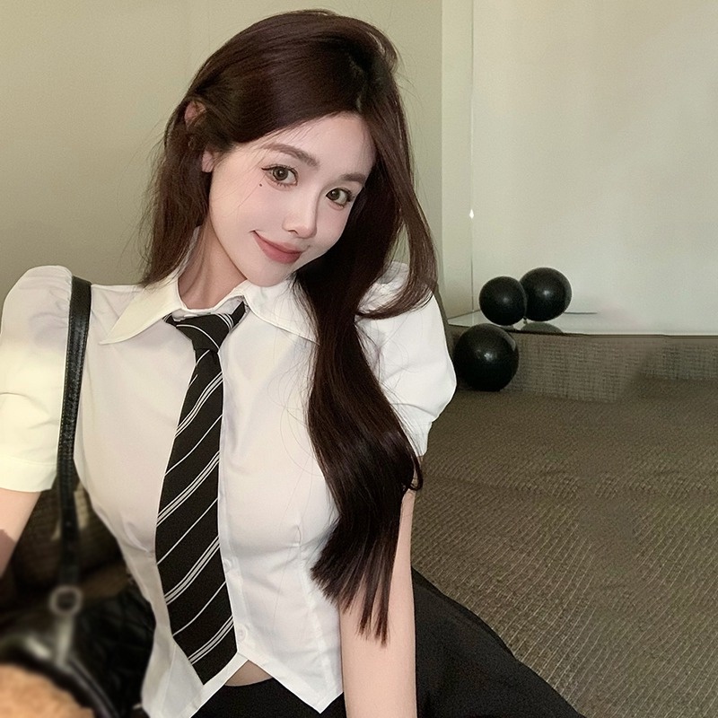 Áo Sơ Mi Nữ Tay Dài Dáng Ôm Màu Sắc Thời Trang