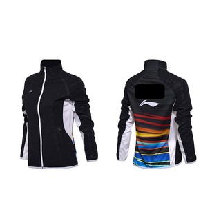 Bộ gió cầu lông nữ Lining 219 (đen - trắng)