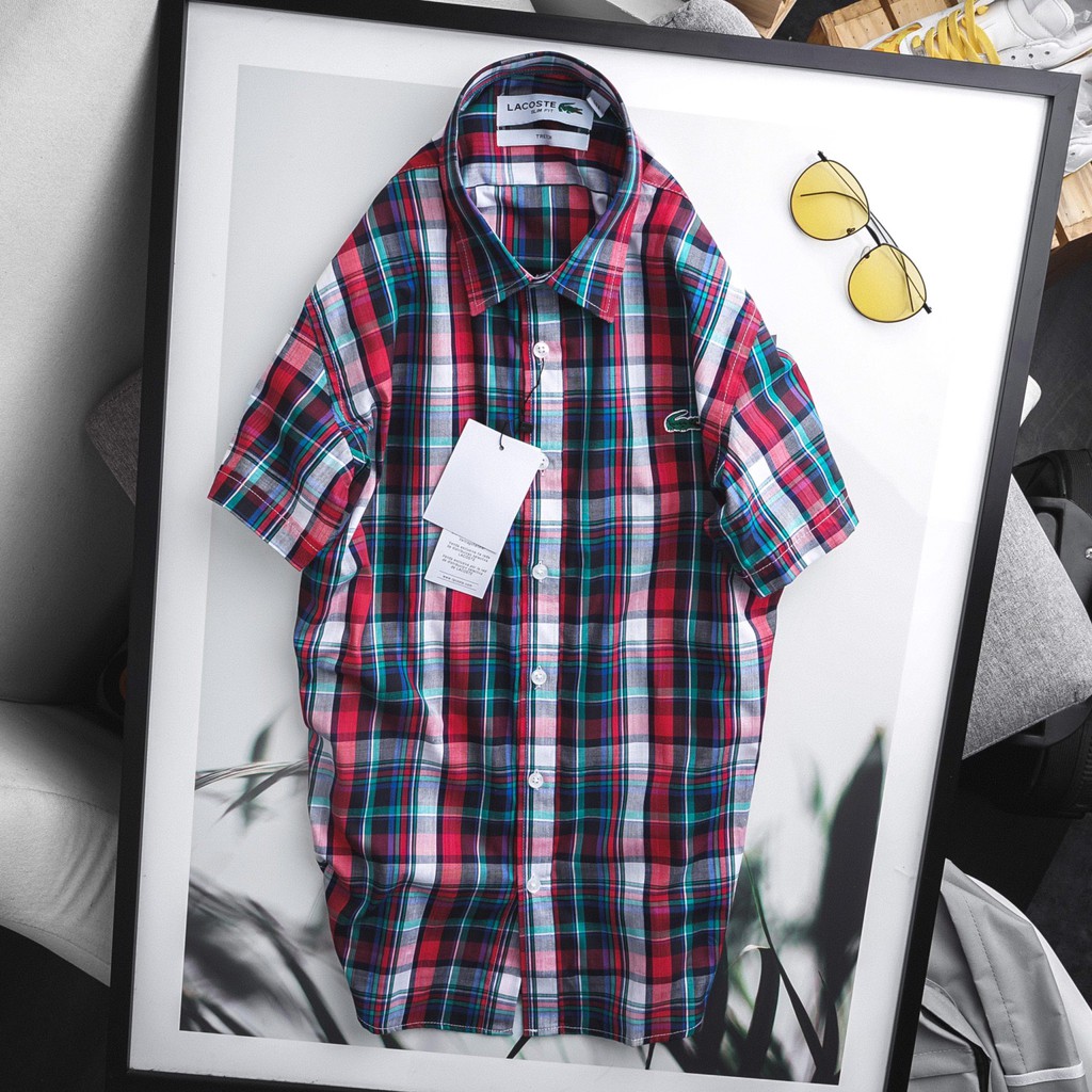 Áo sơ mi nam ngắn tay [HÀNG CAO CẤP VNXK] vải cotton thoáng mát,thấm hút cực tốt, form chuẩn | BigBuy360 - bigbuy360.vn