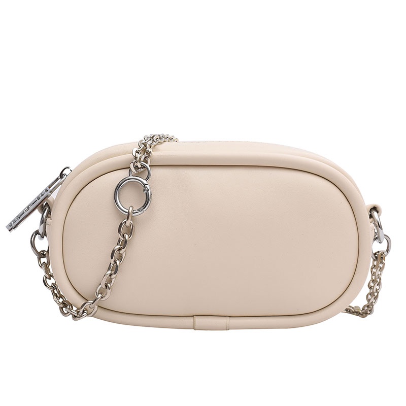 Túi đeo chéo vai IELGY màu kẹo đơn giản phối xích kết cấu đơn giản cho nữ