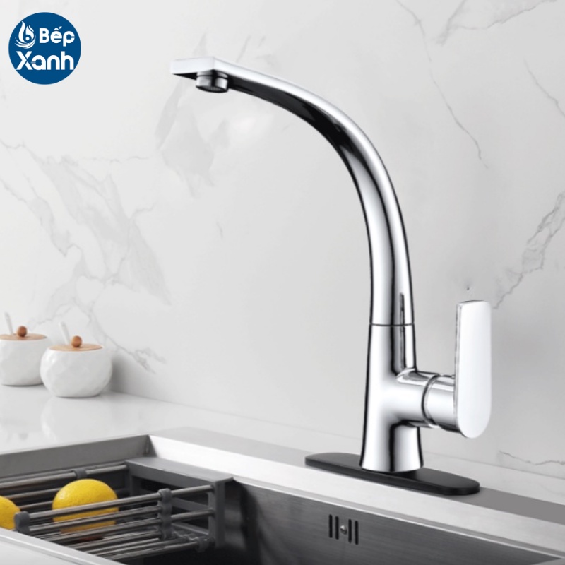 [FREESHIP HCM] Vòi Rửa Chén Nóng Lạnh Ecalite EF-K547C - Có Dây Rút