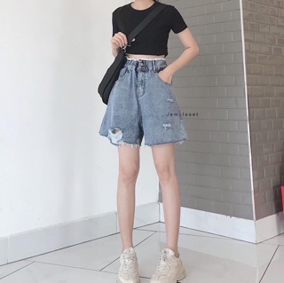 QUẦN SHORT NGỐ RÁCH