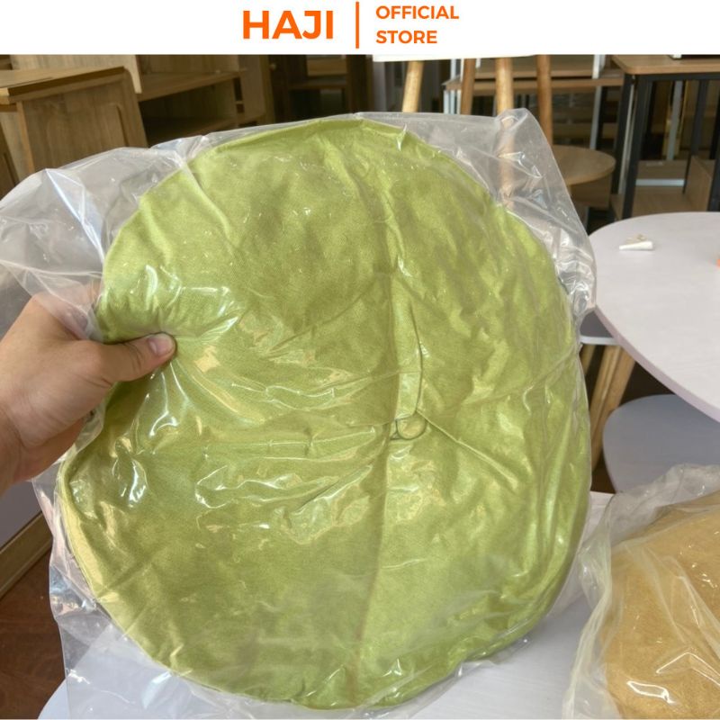 Đệm ngồi bệt HAJI cao cấp không xù lông màu sắc trẻ trung hiện đại (nhiều màu lựa chọn) D13