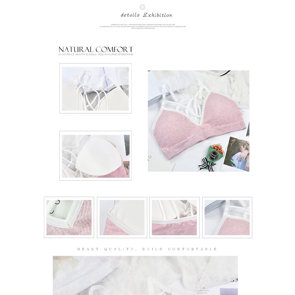 Áo Bra Thể Thao Không Đường May Cho Nữ