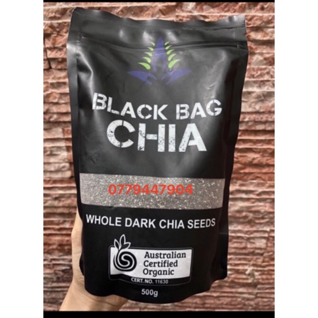 Hạt chia black-bag