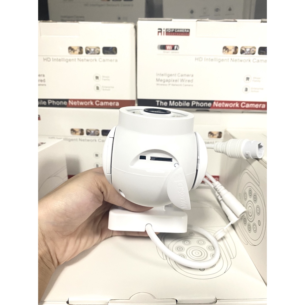 Camera IP WIFI PTZ Ngoài Trời Carecam 15HS300 xoay 360 độ FullHD - XEM ĐÊM CÓ MÀU