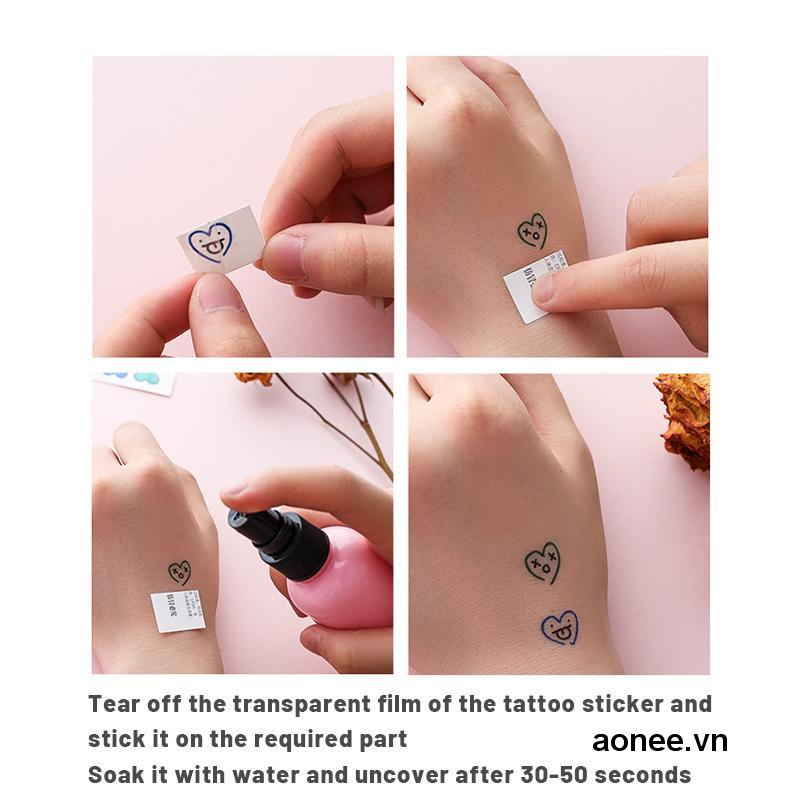 ✨✨Nhãn Dán Hình Xăm Tạm Thời Chống Nước Hoạ Tiết Bắt Mắt