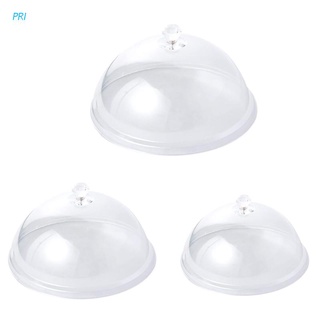 Nắp đậy đồ ăn bằng nhựa acrylic trong suốt chống bụi tiện lợi