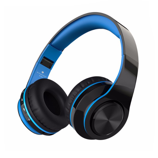 Tai Nghe Bluetooth Chụp Tai Hỗ Trợ Thẻ Nhớ, Âm Bass Khỏe Có Thể Gập Lại B3