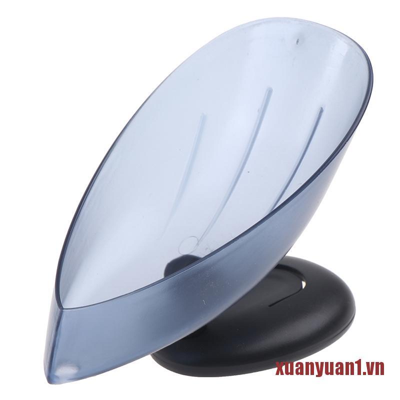 Giá Đỡ Xà Phòng Hình Chiếc Lá Có Giác Hút Tiện Dụng