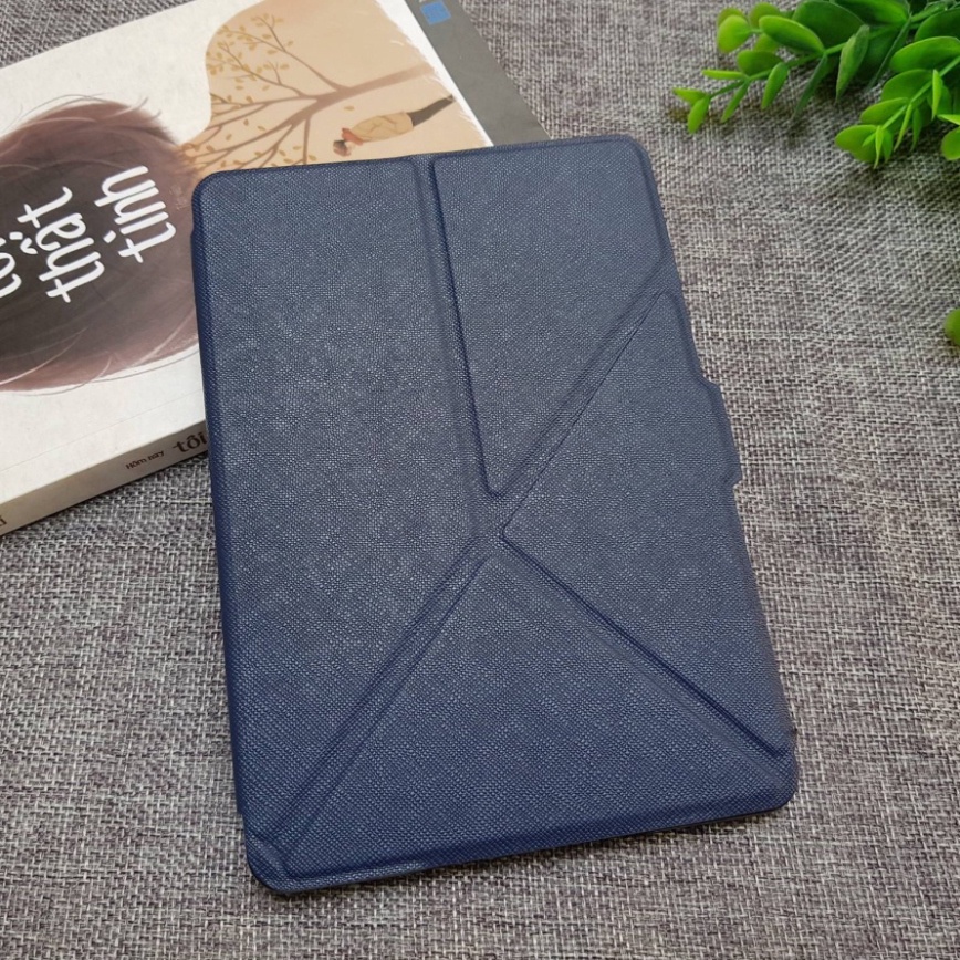 Bao Da Kindle Paperwhite Basic Oasis Voyage Origami -Nắp Gập Hút Nam Châm Giá Đỡ - Phụ Kiện Đẹp Xaha