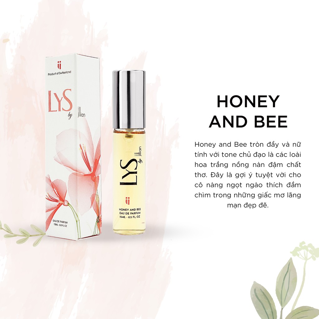 Nước hoa nữ LYS by Jillian: Honey and Bee (EDP) 15ml | BigBuy360 - bigbuy360.vn