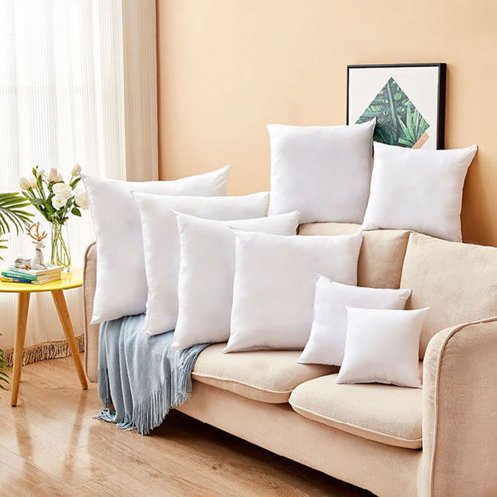 Gối đệm cotton không dệt màu trơn trang trí nội thất