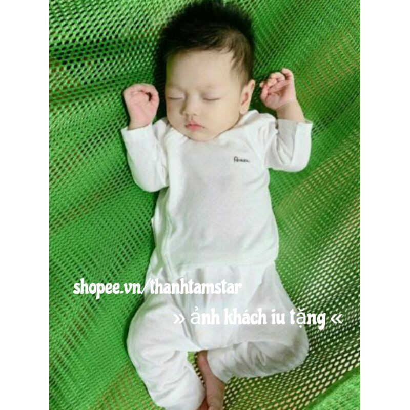 Bộ sơ sinh AVALER sợi tre size 0/3, 3/6