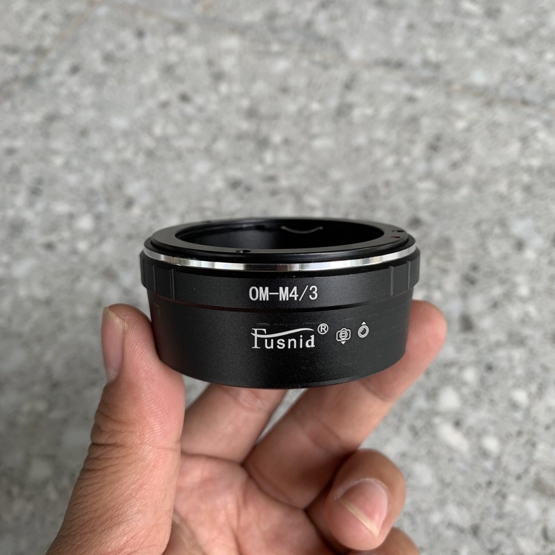 Ngàm chuyển OM-M4/3 hiệu fusnid - để sử dụng lens Olympus OM trên máy Olympus, Lumix, M4/3