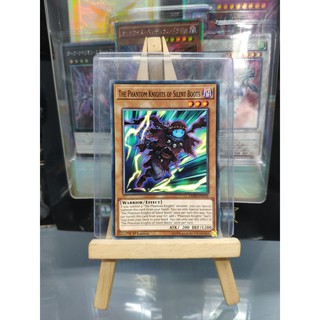 [ Dưa Hấu Yugioh ] Lá bài thẻ bài The Phantom Knights of Silent Boots - Tặng bọc bài nhựa bảo quản