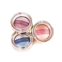 PHẤN MẮT 3 MÀU (HỘP TRÒN) VACOSI TRIO EYESHADOW 5g