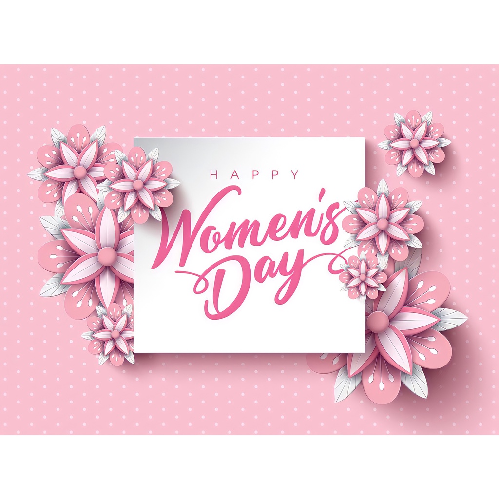 Sét thẻ 08/03 trang trí bánh sinh nhật bánh kem ( 10 thẻ /1 sét )