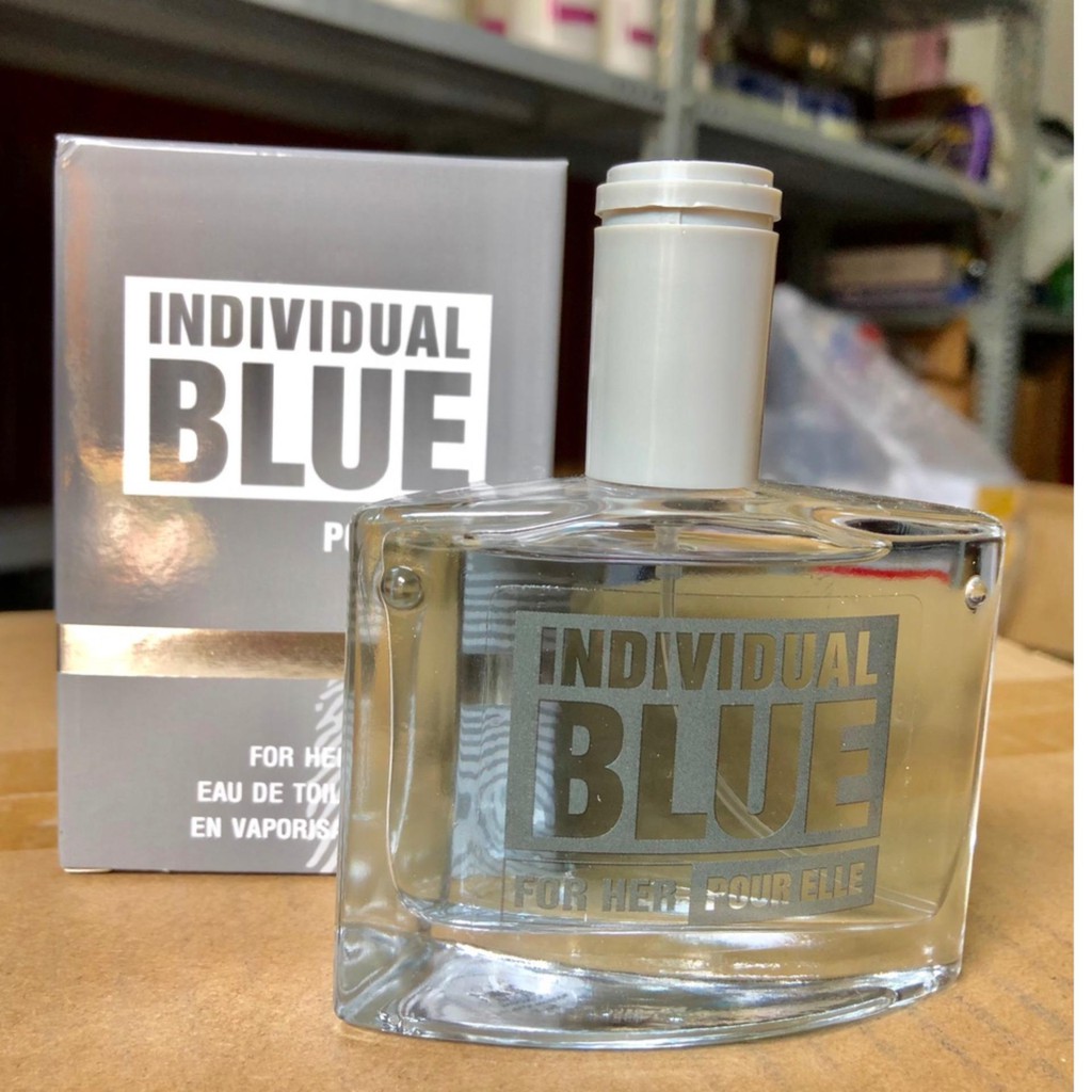 Nước Hoa Cho Nữ INDIVIDUAL BLUE Pour Elle 50ml (Bạc)