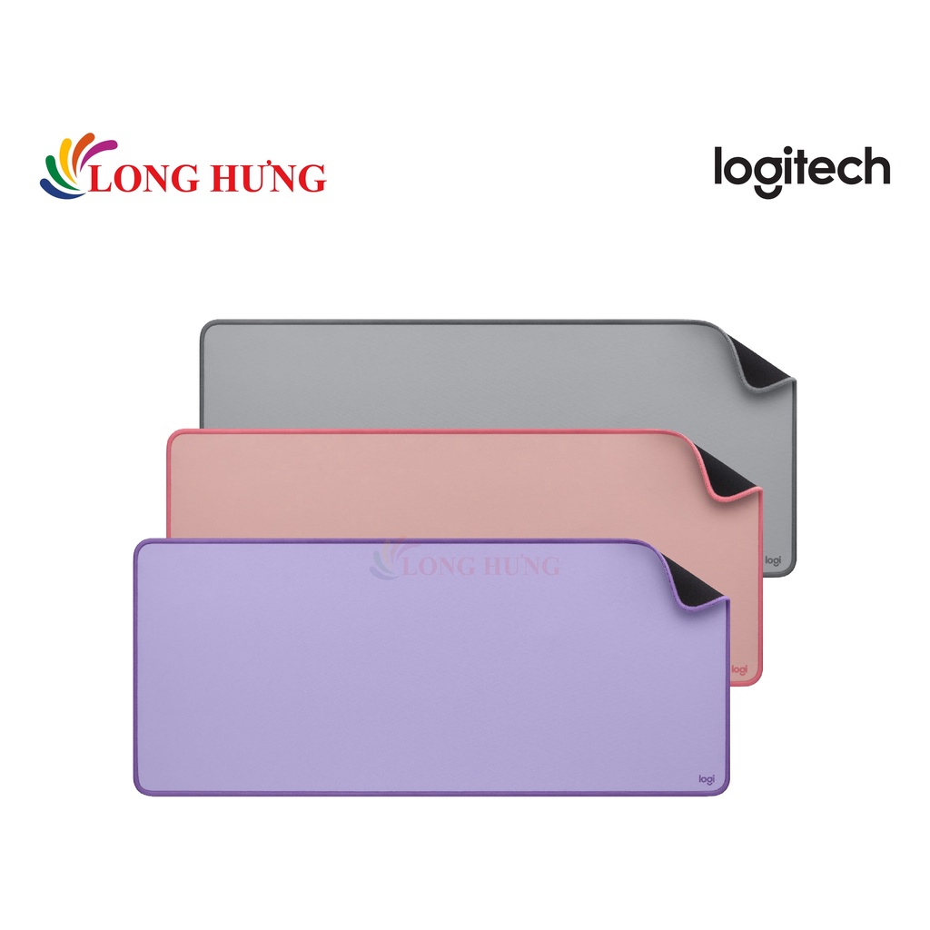 Miếng lót chuột &amp; bàn phím Logitech Desk Mat Studio Series - Hàng chính hãng