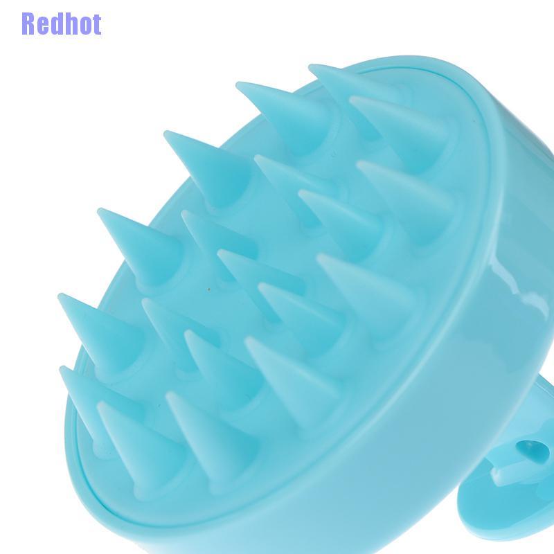 (Hàng Mới Về) Lược Silicone Mát Xa Da Đầu Khi Tắm