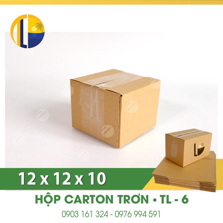 TL- 6 - 12x12x10 cm - 20 Thùng hộp carton Xả Kho