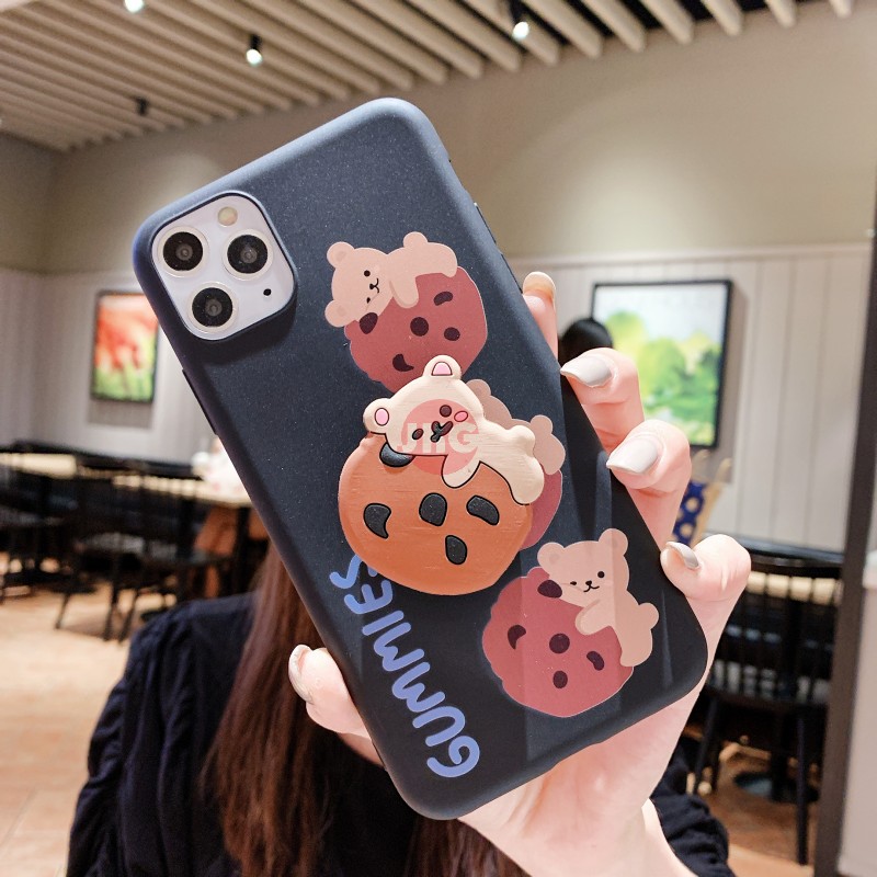 Ốp Điện Thoại Mềm In Hình Gấu Và Bánh Quy Cho Samsung Galaxy S5 S6 S7 Edge S8 S9 S10 S20 Ultra Plus S10E Note 2 3 4 5 8 | BigBuy360 - bigbuy360.vn