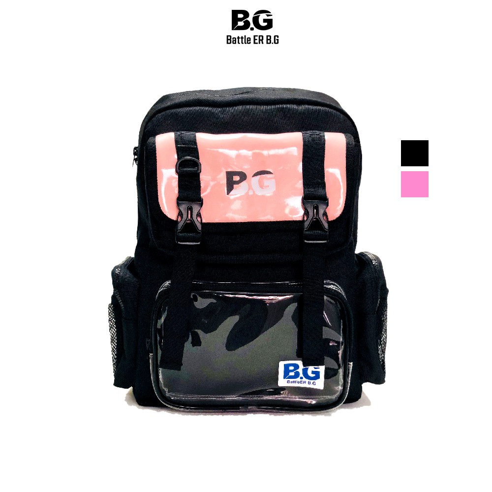 Balo đi học BATTLE ER B.G mẫu x002 hologram skyblue Unisex Streetwear Backpack