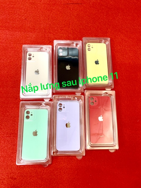 Nắp lưng sau iphone 11 zin (6.1”) - nắp lưng sau iphone 11 (6.1”)