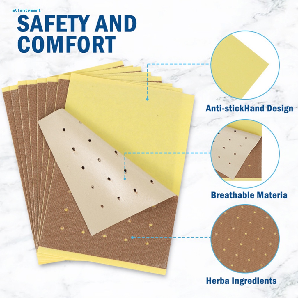 Atl| Miếng Dán Thành Phần Tự Nhiên Không Mùi Chăm Sóc Sức Khỏe