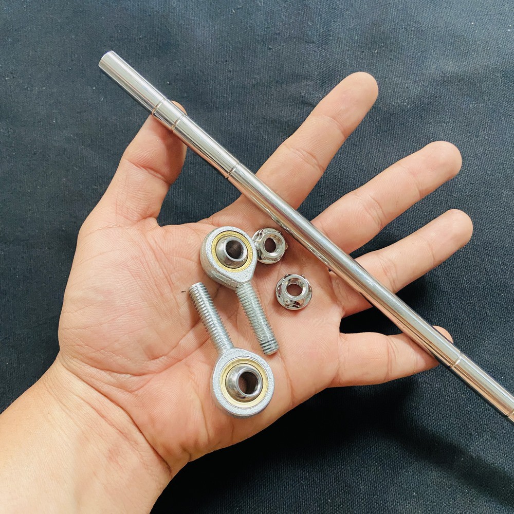 Đũa giữ má đùm sau xe máy, đũa bắt má thắng đùm sau xe WAVE RS, WAVE S 110, FUTURE NEO chất liệu INOX 304