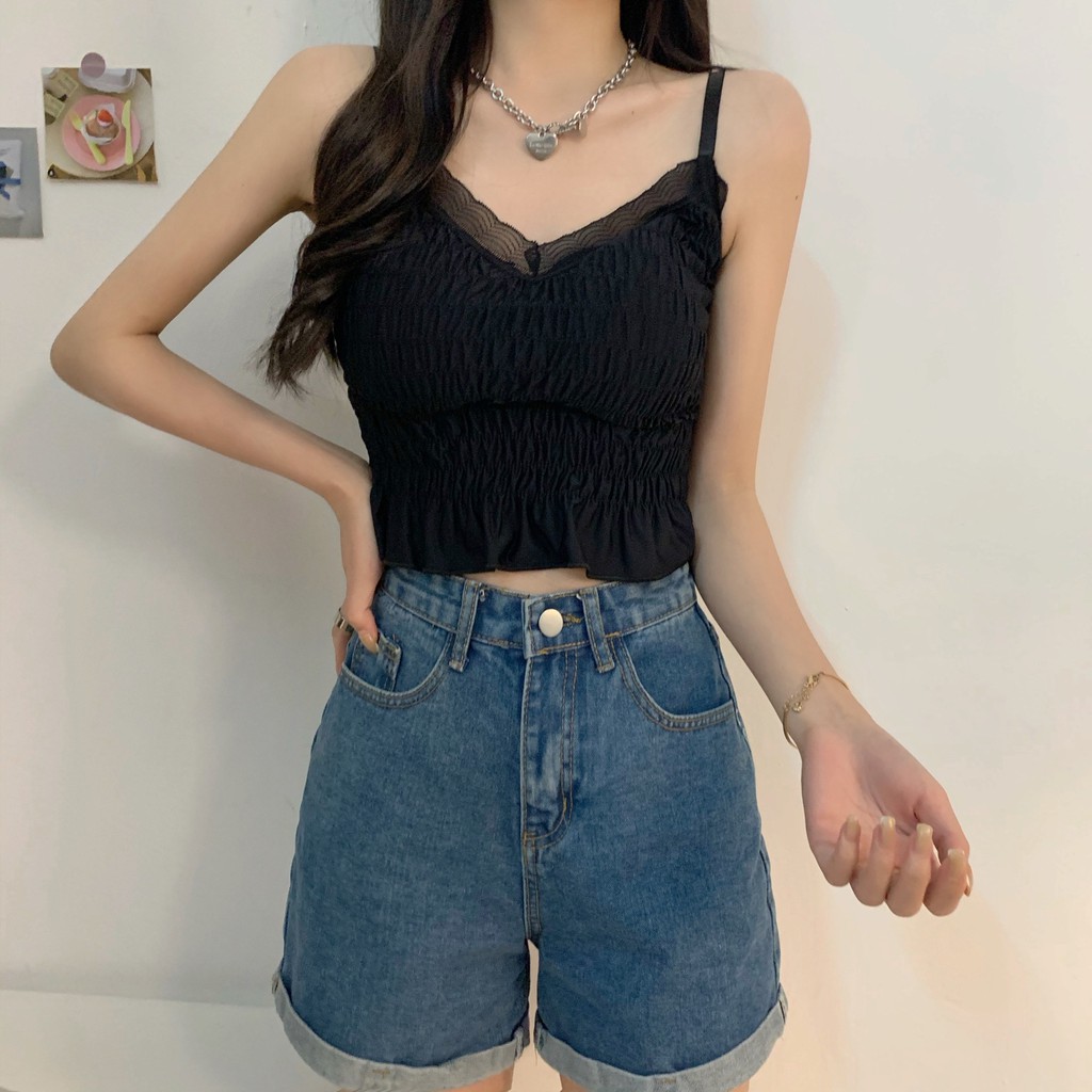 Áo bra nữ cotton dáng dài - Áo croptop nữ ôm body quyến rủ VALICA B884