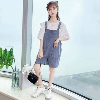 Bộ Quần Yếm Mùa Hè Phong Cách Phương Tây Mới Dành Cho Bé Gái Từ 2021 13-10 - 12 Tuổi