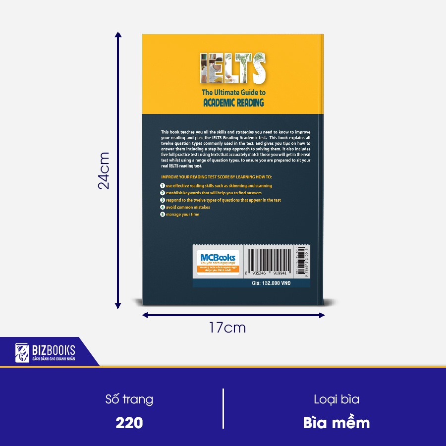 Sách IELTS: The Ultimate Guide to Academic Reading (Bộ sách Ielts Mike)