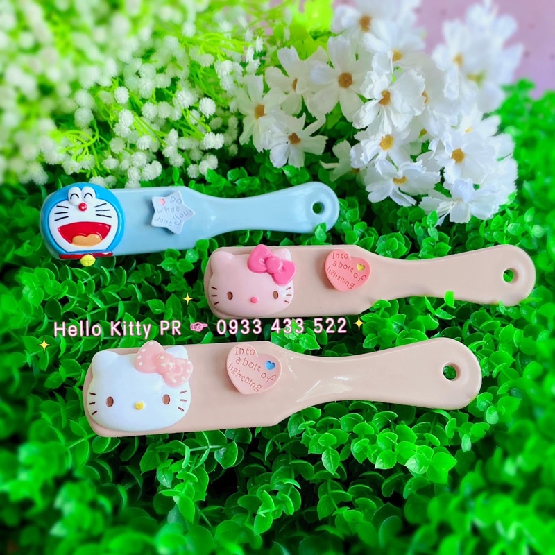 Bàn chải mini Hello Kitty Doremon Doraemon