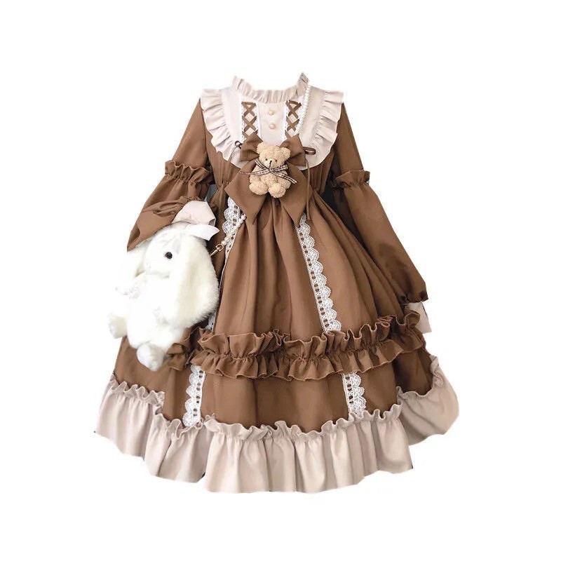 Đầm LoLita kèm Gấu nhỏ
