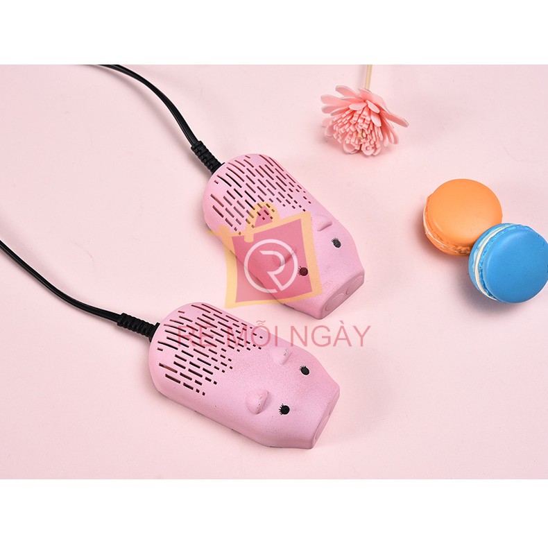 Máy sấy khô giầy hình heo ngộ nghĩnh