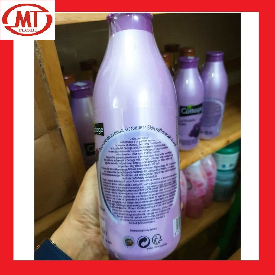 Sữa tắm dưỡng trắng da cao cấp cottage pháp chai lớn 750ml | BigBuy360 - bigbuy360.vn