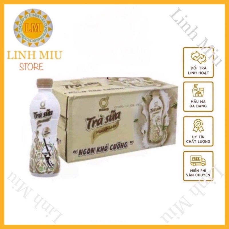 Thùng Trà Sữa MACHIATO 24 Chai 268ml