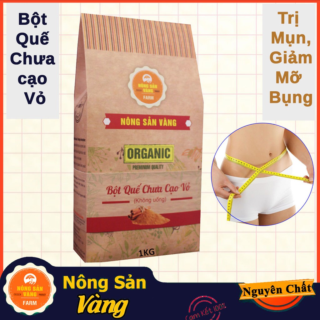 Bột quế chưa cạo vỏ