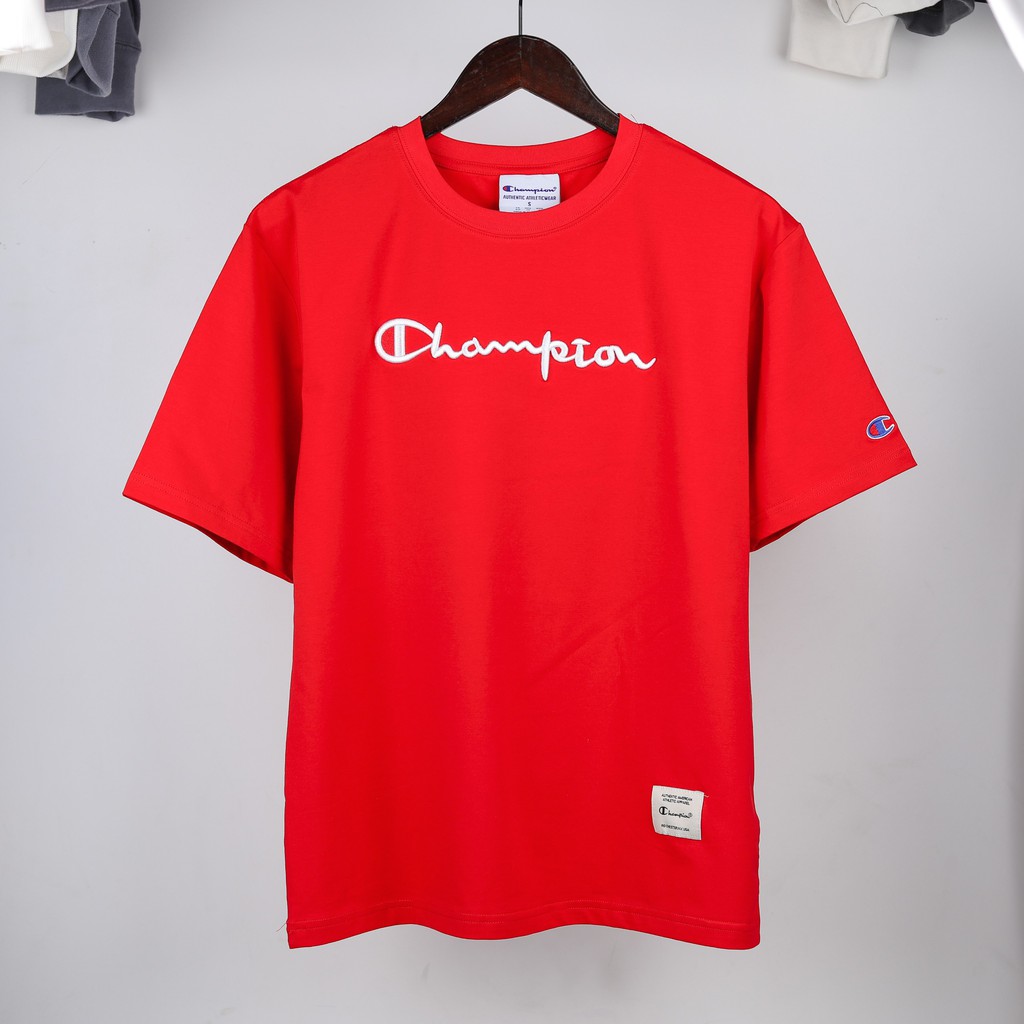Áo Thun Champion Unisex Chữ Thêu Cực Chất | BigBuy360 - bigbuy360.vn