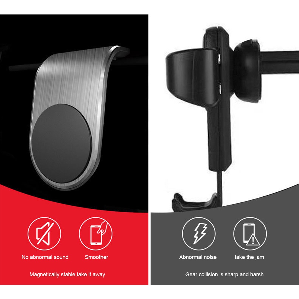 Giá Đỡ Điện Thoại Từ Tính mini Xoay 360 Độ Bằng Kim Loại Hình Dải Dán Tường / Xe Hơi