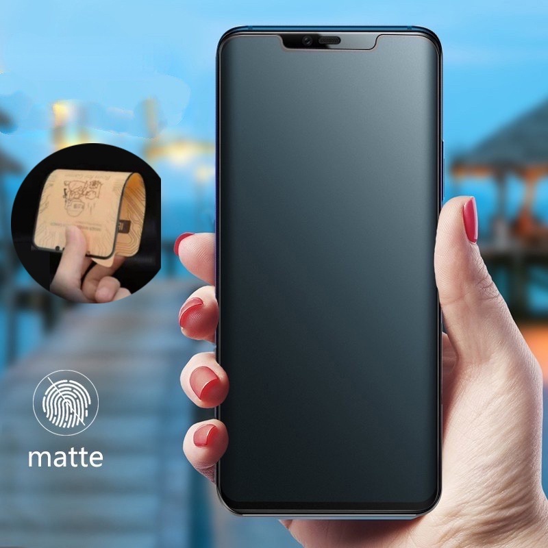 Mờ / Matte Kính Cường Lực Cho Xiaomi 8 9 Se 10 10t 9t Pro A3 Lite Cc9 Cc9E Poco X3 F2 F3 M3 Pro Redmi Note 10 10s 9 Pro Max 9t K20 K30 K40 Pro