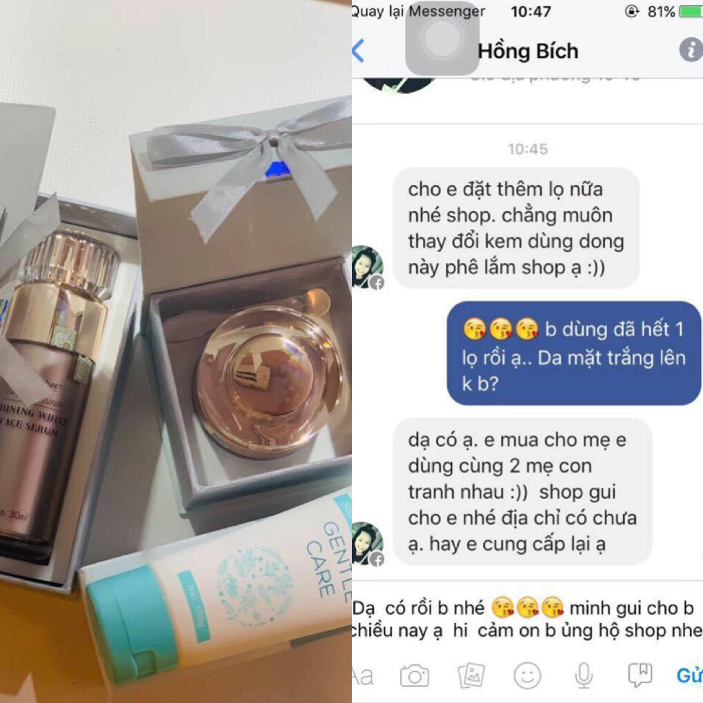 100% trăng da] SERUM DƯỠNG TRẮNG DA CAO CẤP SHINING WHITE FACE SERUM I'M NATURE 30G