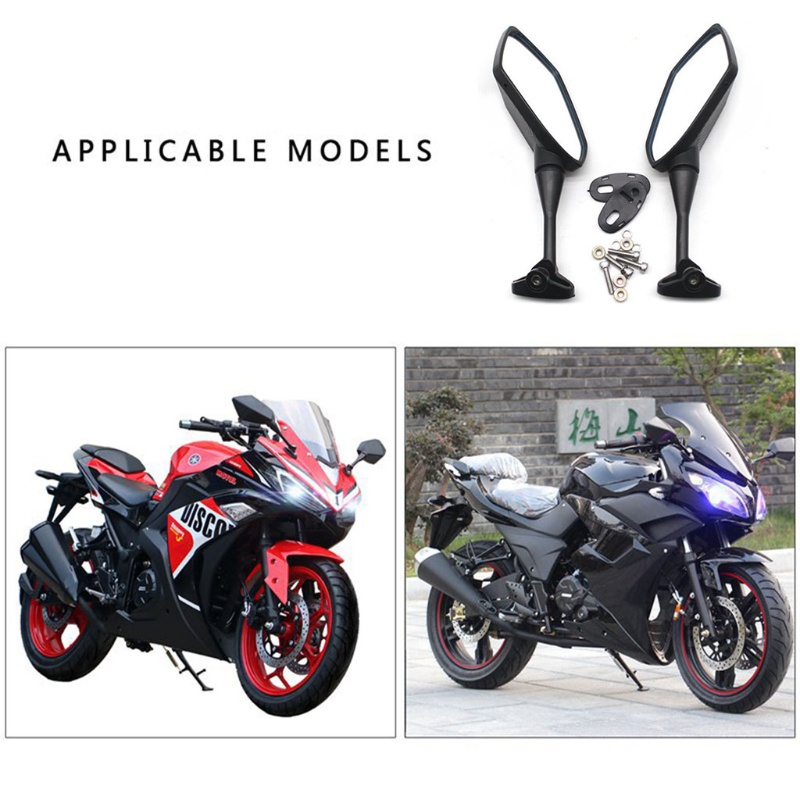 1 Cặp Gương Chiếu Hậu Gắn Tay Lái Xe Máy Lầu Năm Góc