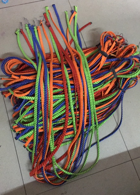 Dây thun cột hàng nhiều màu dẹp 2F*2 mét