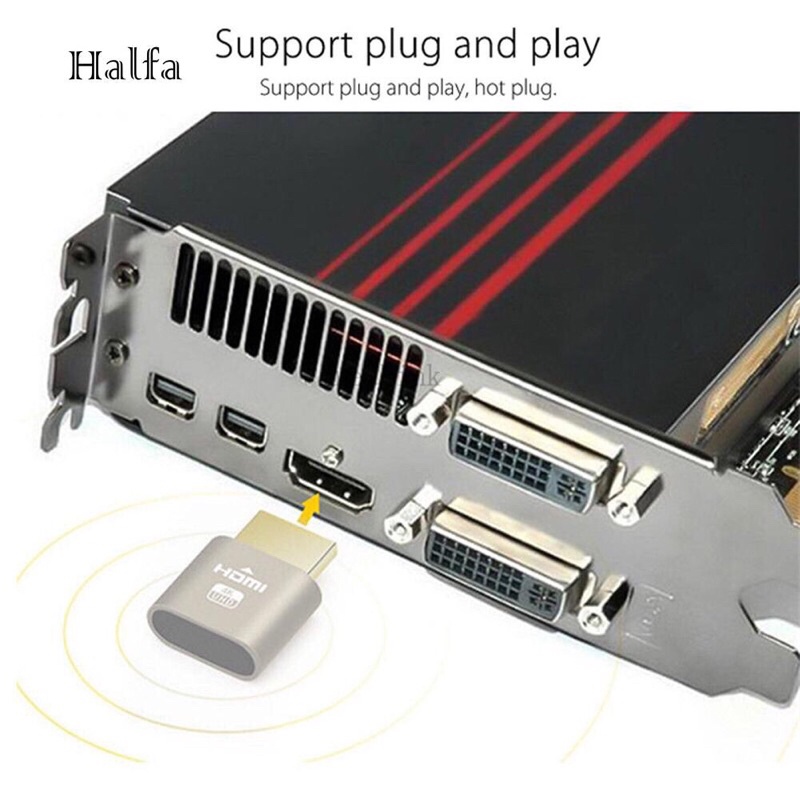 Bộ Chuyển Đổi Màn Hình Ảo 4K HDMI Giả Lập | BigBuy360 - bigbuy360.vn