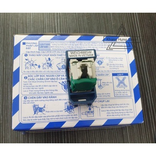 [ PANA ] Ổ cắm mạng data CAT5 Panasonic WEV2488SW (1 Cái)