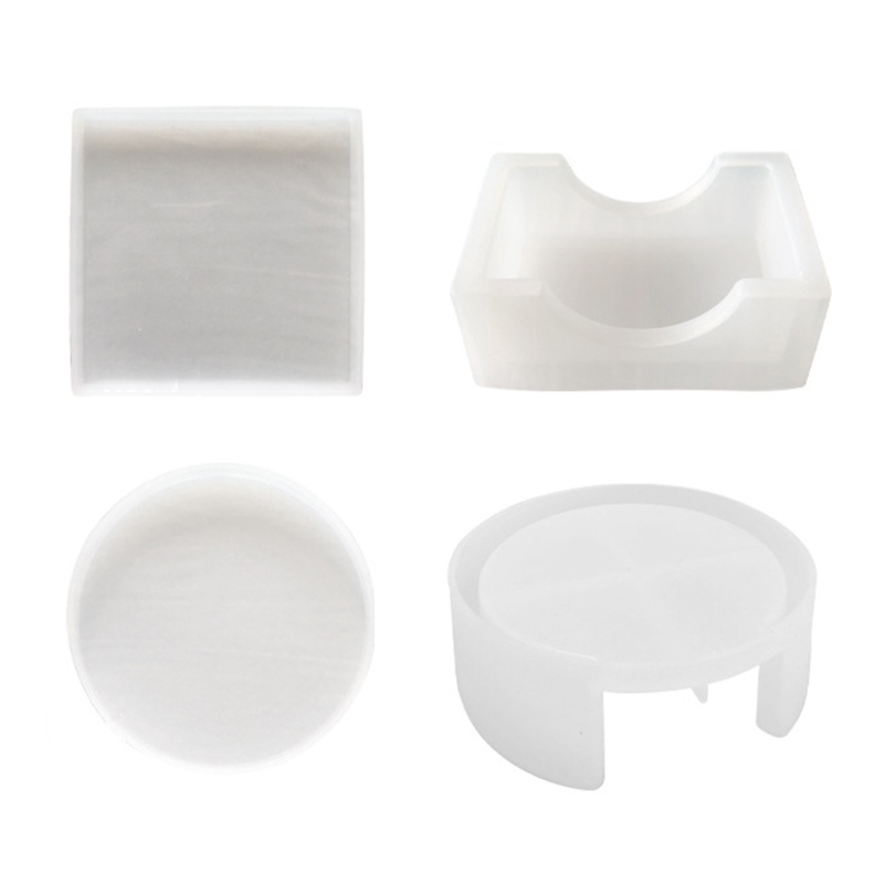 Set 4/5 Khuôn Silicone Làm Đế Lót Ly