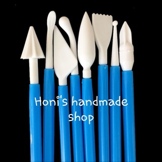 Bộ 8 cây 16 kiểu tạo hình đất sét handmade